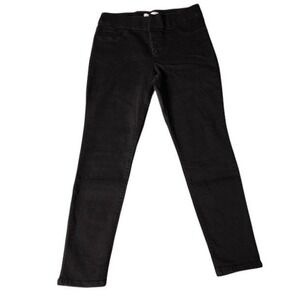 Nine West Super Skinny Black Jeans Stretch Denim Mid Rise Women's Size 8